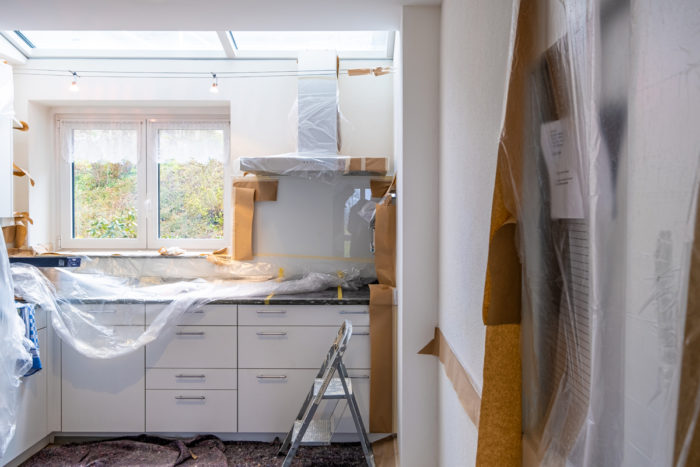 cuisine en renovation